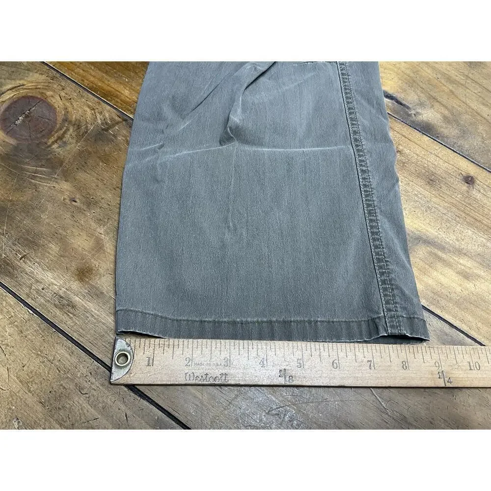 KUHL REVOLVR Mens Sz 40x30 Brown Cotton Stretch Outdoor Trail Pants